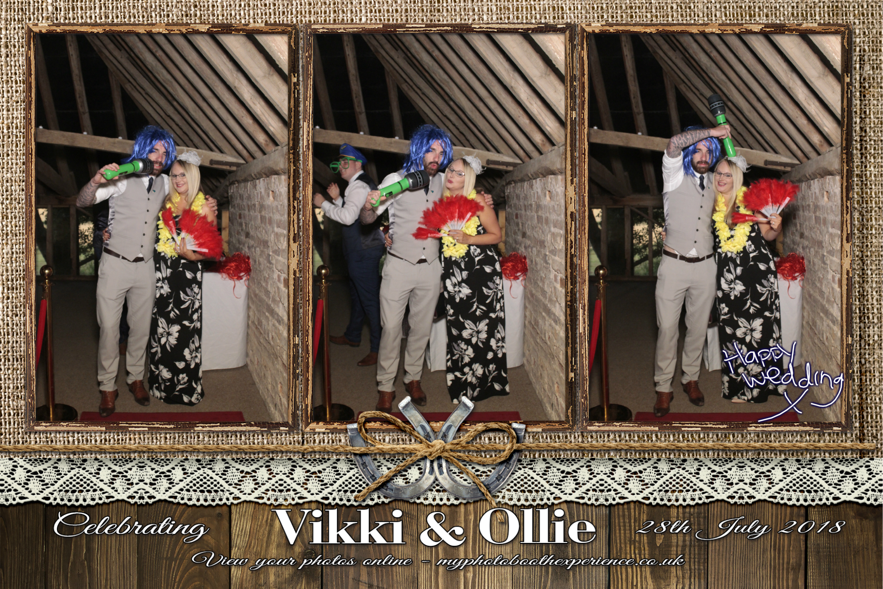 Vikki & Ollie's Wedding | View more photos from the event at gallery.myphotoboothexperience.co.uk/u/MyPhotoBoothExperienceLtd/Vikki-Ollies-Wedding